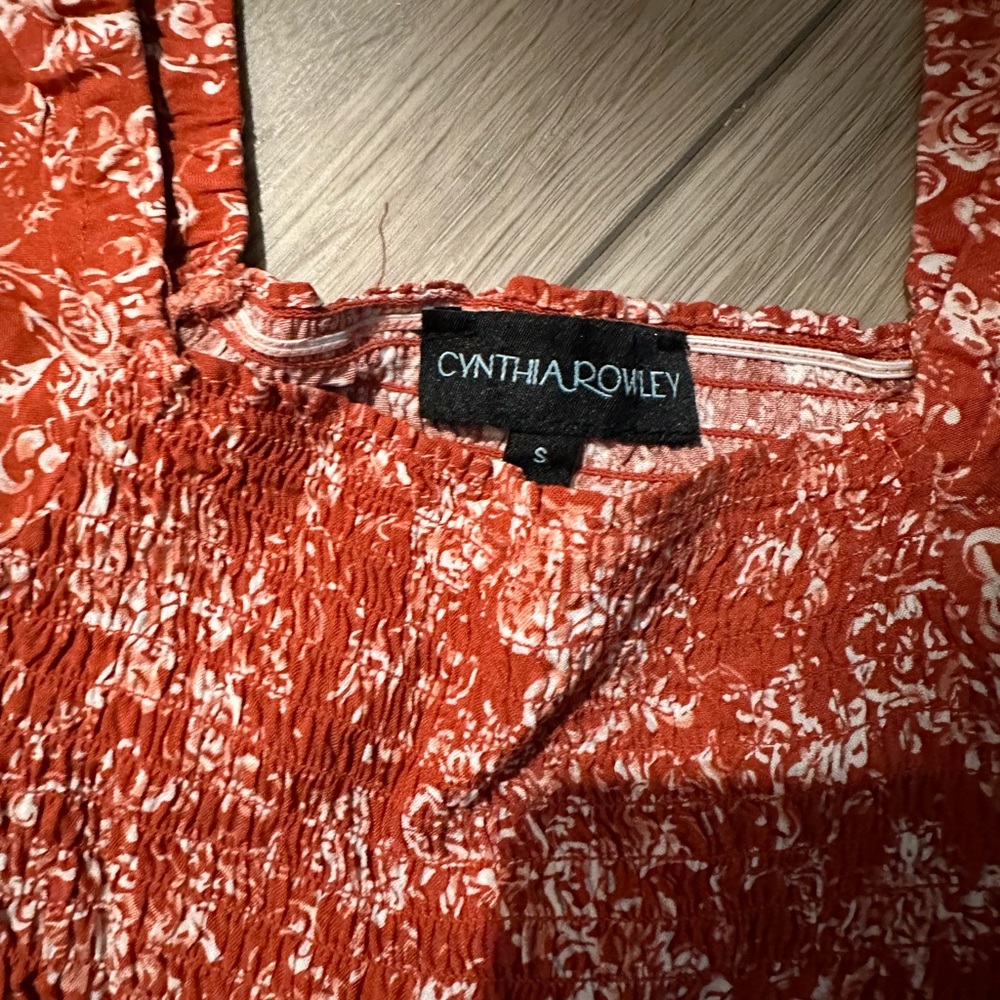 Orange Blouse